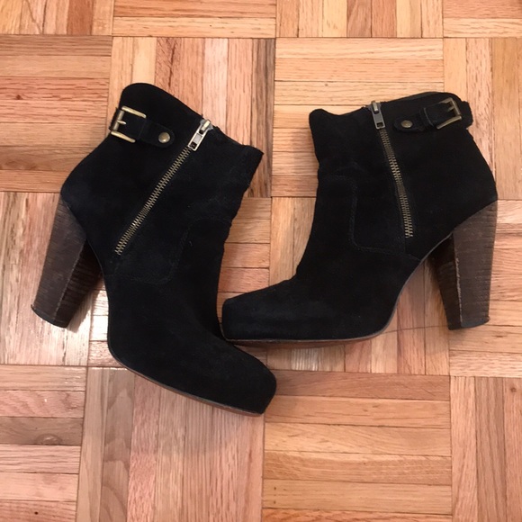 Gracieee Steve Madden Bootie Black Size 9 - Picture 2 of 6
